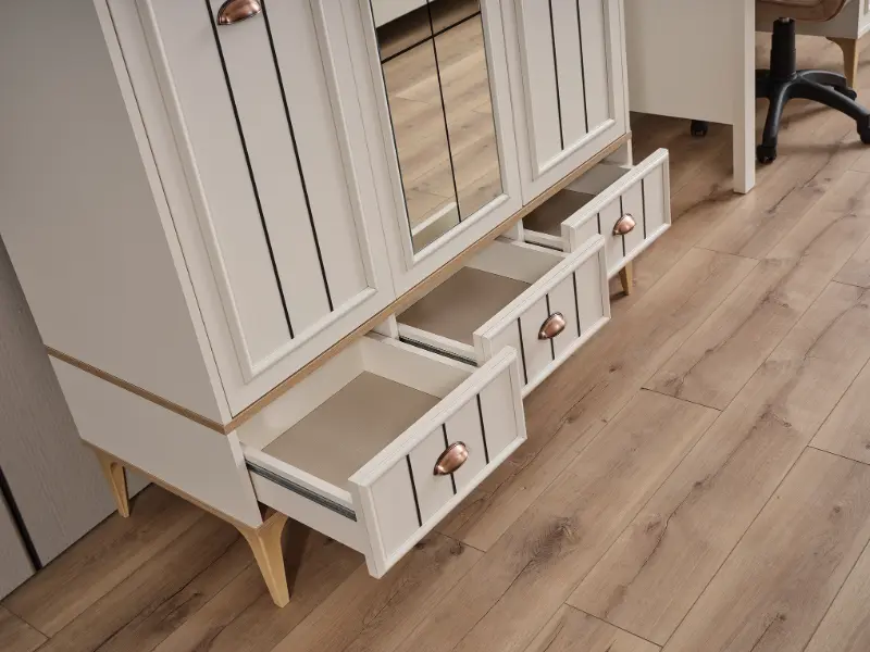 Bella 3 Kapaklı Gardırop - 3