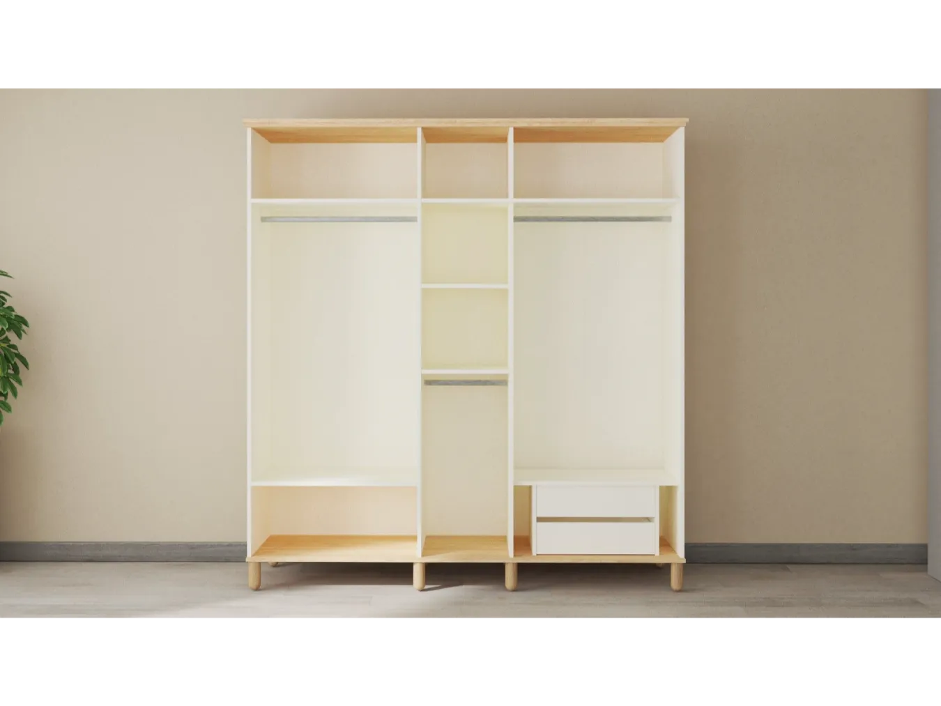 Bohem Star 200 cm Kapaklı Gardırop - 2