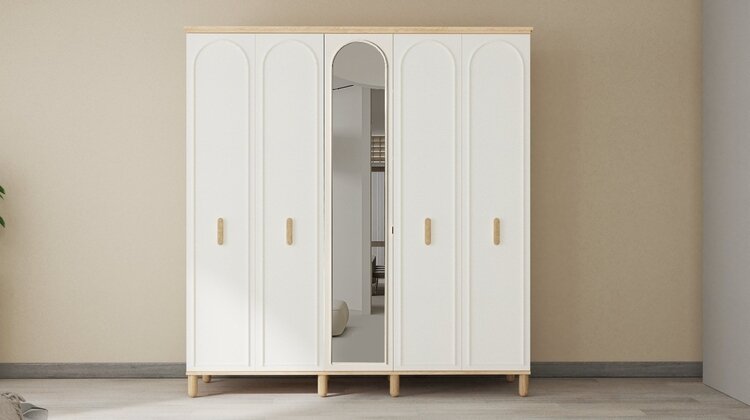 Bohem Star 200 cm Aynalı Gardırop - 